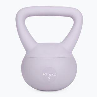 Kettlebell moale XTREXO 4 kg purple