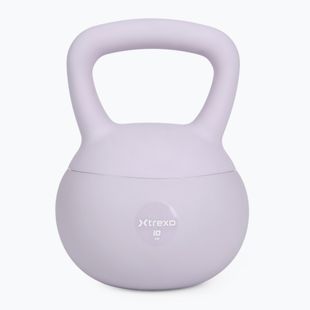 Kettlebell moale XTREXO 10 kg purple