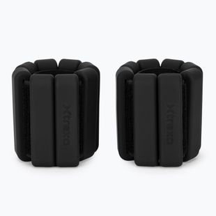 Greutăți pentru glezne și încheieturi  XTREXO SCULPT 2 x 1 kg black