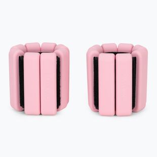 Greutăți pentru glezne și încheieturi  XTREXO SCULPT 2 x 1 kg pink