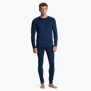 Set de lenjerie termoactivă pentru bărbați WOOLCANO Merino SET0540 bleumarin