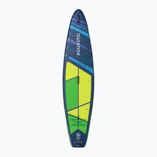 Set placă SUP gonflabilă AQUASTIC Perth Sport 11'4" MSL allround green