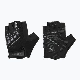 Manuși de ciclism ATTABO Vito gel shock proof negru