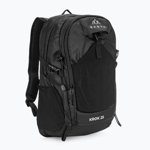Rucsac turistic KADVA buzunar pentru laptop Krok 25 l negru