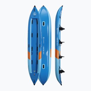 Caiac gonflabil 4-osobowy AQUASTIC Cortez 16'9" hybrid blue