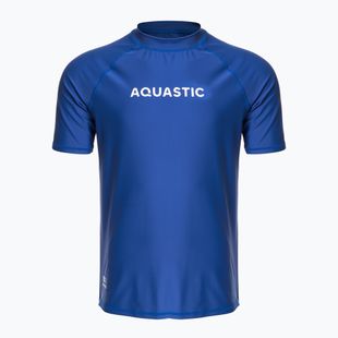 Tricou de înot AQUASTIC UV 50+ UPF Rimos granatowy
