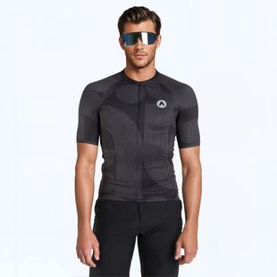 Tricou de ciclism pentru bărbați ATTABO Vites negru