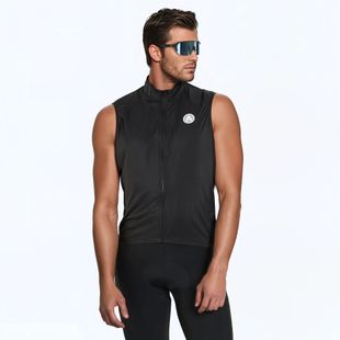 Vestă de ciclism ATTABO Cahayo Vest Windproof negru