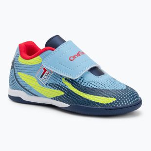 Încălțăminte de fotbal pentru copii  OneTeam Robero Junior IC niebieski/granatowy