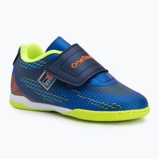 Încălțăminte de fotbal pentru copii  OneTeam Robero Junior IC granatowy/niebieski