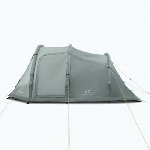 Cort de camping gonflabil pentru 4 persoane KADVA AIRcamp 4.4 verde