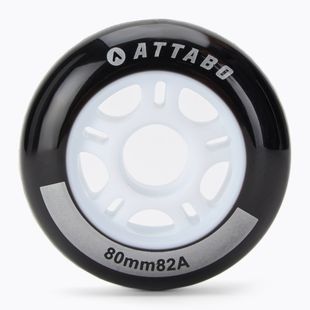 Roți pentru role ATTABO Wheels 80 mm 4 buc. negru