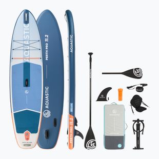 Placă  SUP AQUASTIC Perth Pro 11'2" allround alb