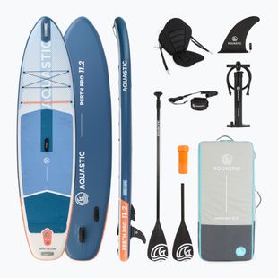 Placă SUP AQUASTIC Perth Pro 11'2" allround white