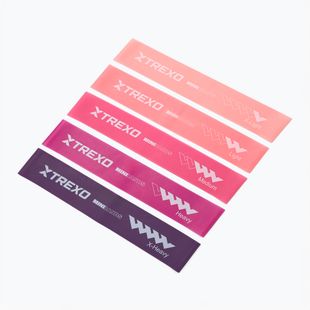 Set de benzi de  XTREXO Mini Power Band TXO-B4Z053-ALL 5 buc. multicolor