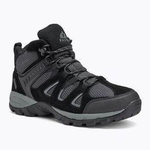 Încălțăminte de drumeție pentru bărbați KADVA Traver Mid WaterProof negru