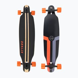 Skateboard longboard ATTABO Flowrider negru