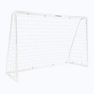 Poartă de fotbal OneTeam PVC 300 x 200 cm albă