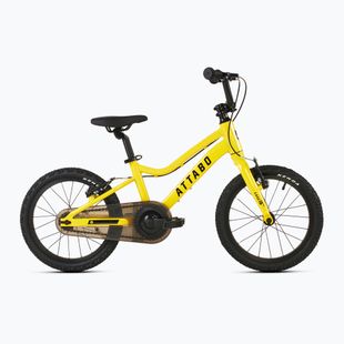 Bicicletă pentru copii  ATTABO EASE 16" 7,3 kg galben
