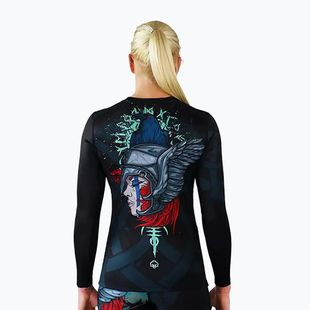 Fusta de protecție pentru femei GroundGame Valkyria Rashguard negru 22WRASHLSVALK