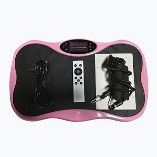 Platformă cu vibrații Extralink Moonwalk Spin Move black/pink