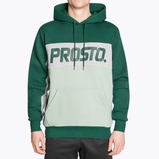 Bluză pentru bărbați PROSTO Hoodie Quazz green