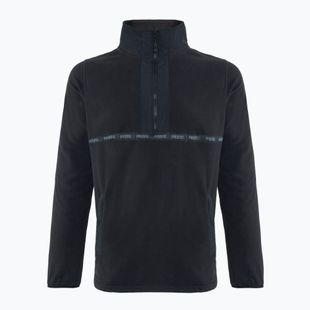 Hanorac pentru bărbați PROSTO Half Zip Fleece Nero black