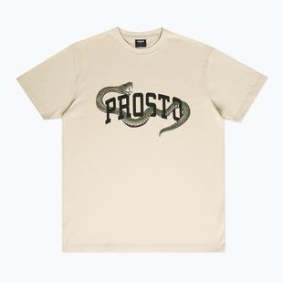 Tricou pentru bărbați PROSTO Snake beige