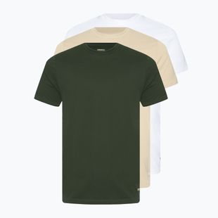 Tricou pentru bărbați PROSTO Basic 3Pack multicolor