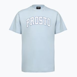 Tricou pentru bărbați  PROSTO College light blue