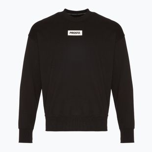 Bluză pentru bărbați PROSTO Crewneck Box black