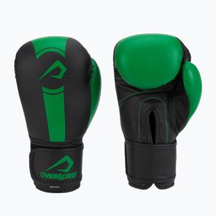 Overlord Mănuși Boxer negru-verde 100003-GR