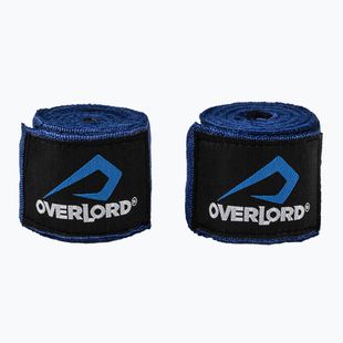 Bandaje de box Overlord elastic 350 cm albastru