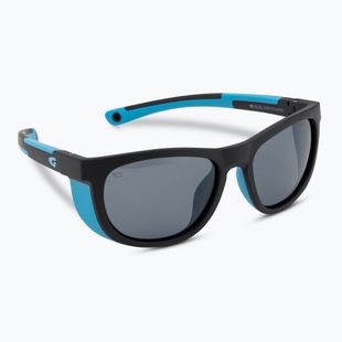 Ochelari de soare pentru copii GOG Eden matt black/blue/smoke