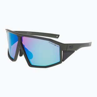 Ochelari de soare GOG Lhotse S4 matt metallic green/black/reflex white blue
