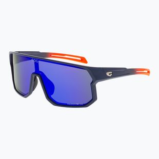 Ochelari de soare GOG Vidar matt navy blue/orange reflex blue