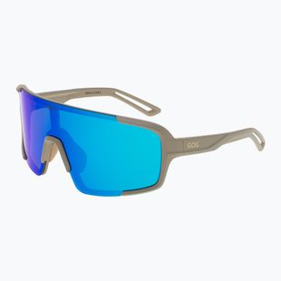 Ochelari de soare GOG Magni matt brown/khaki reflex white/blue