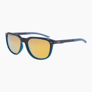 Ochelari de soare GOG Soma crystal navy blue/navy blue/reflex gold