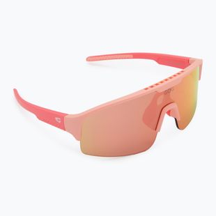 Ochelari de soare pentru copii GOG Petra matt light pink/pink reflex red
