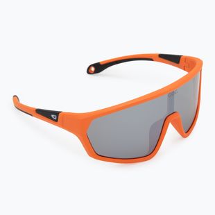 Ochelari de soare pentru copii GOG Flint matt neon orange/black reflex silver