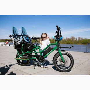 Bicicletă electrică JOBOBIKE Transer 48V 15Ah 720Wh verde