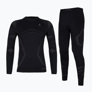 Set de lenjerie termoactivă pentru copii Alpinus Active Idre negru