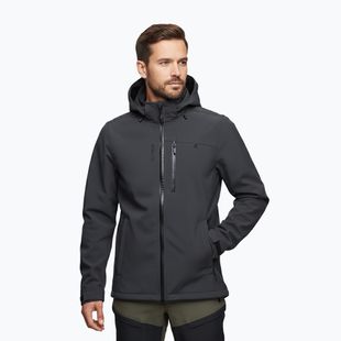 Geacă softshell pentru bărbați Alpinus Roignais black/graphite