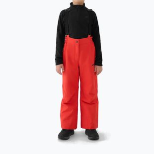 Pantaloni de schi pentru copii 4F Fnk M0949 red