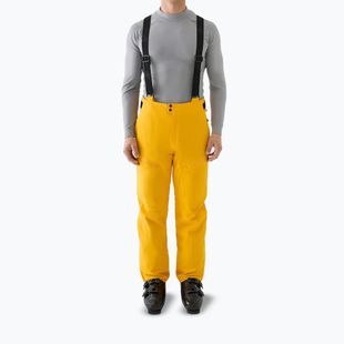 Pantaloni de schi pentru bărbați 4F Fnk M1086 yellow