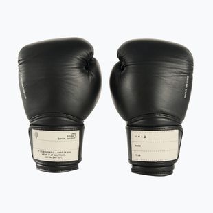 Mănuși de box UNIQ Velcro technical black