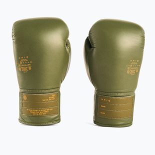 Mănuși de box UNIQ Laced Up classic khaki