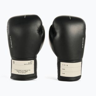 Mănuși de box UNIQ Laced Up technical black