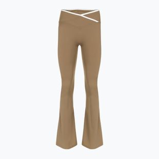Pantaloni de yoga pentru femei JOYINME Dual Essence Flare desert glow