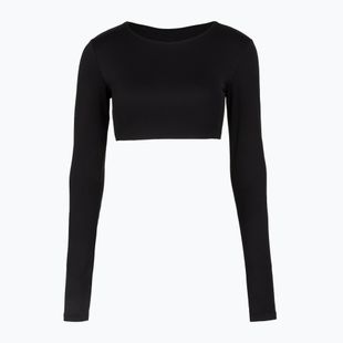 Top de yoga pentru femei JoyInMe Core Crop Top black